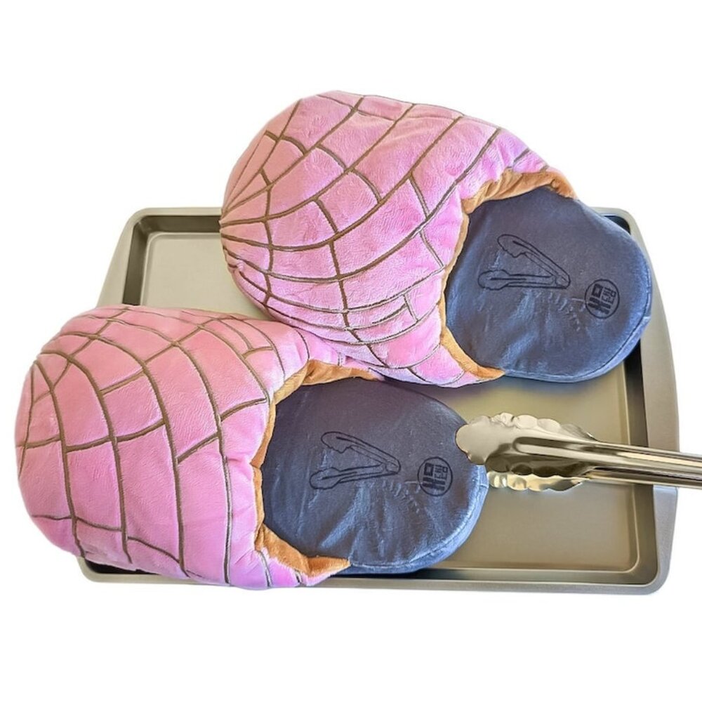 Xochico Strawberry Concha Pantuflas
